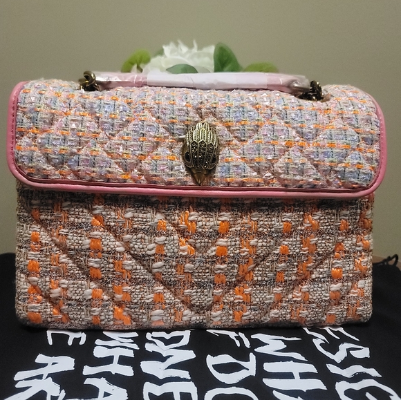 Kensington Tweed Convertible Shoulder Bag Kurt Geiger London - Picture 12 of 12